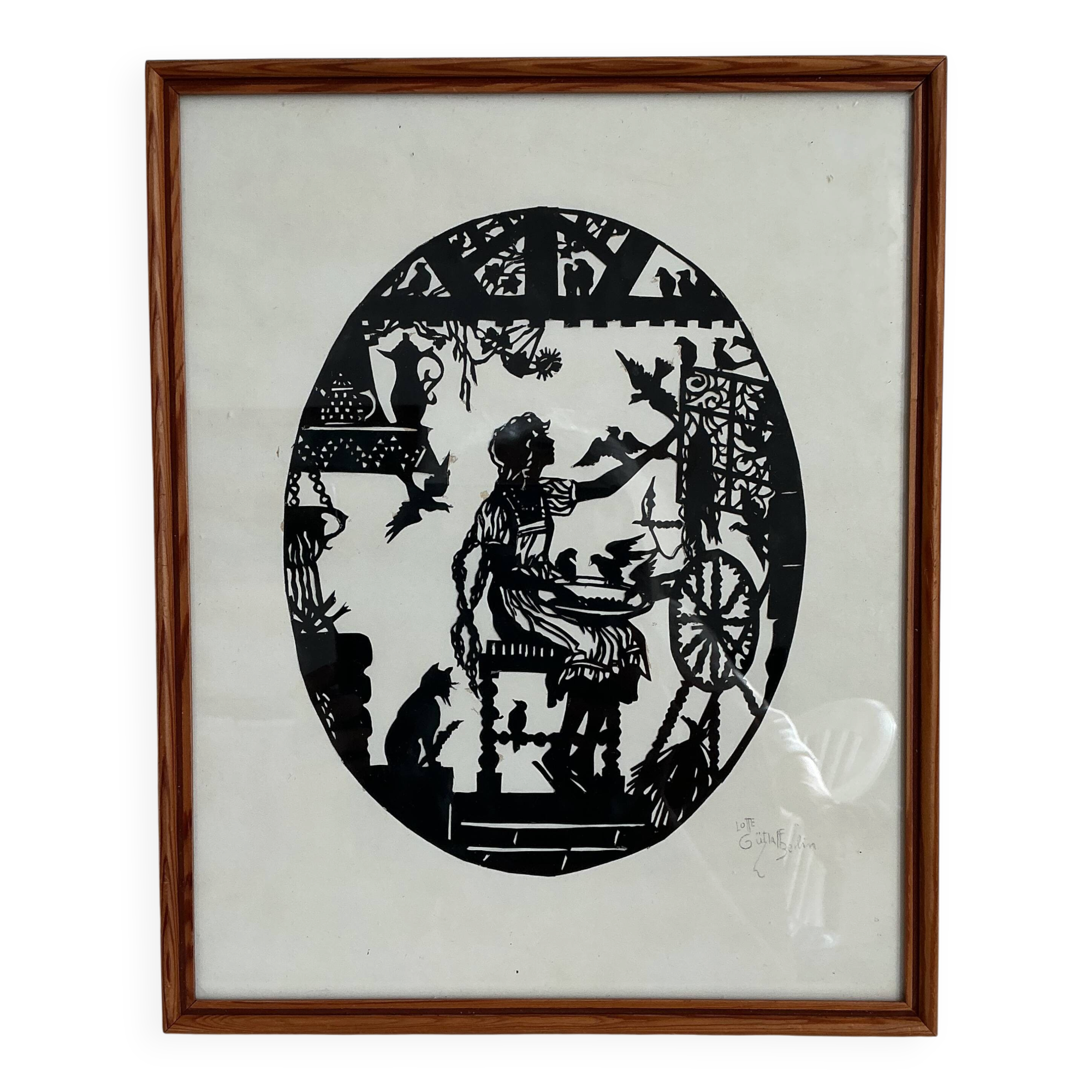 Tableau illustration de Lotte Gutzlaff.