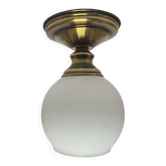 Vintage Communist ceiling light, Poland, 1970s