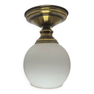 Vintage Communist ceiling light, Poland, 1970s