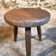 Pair of 1960s beechwood stools