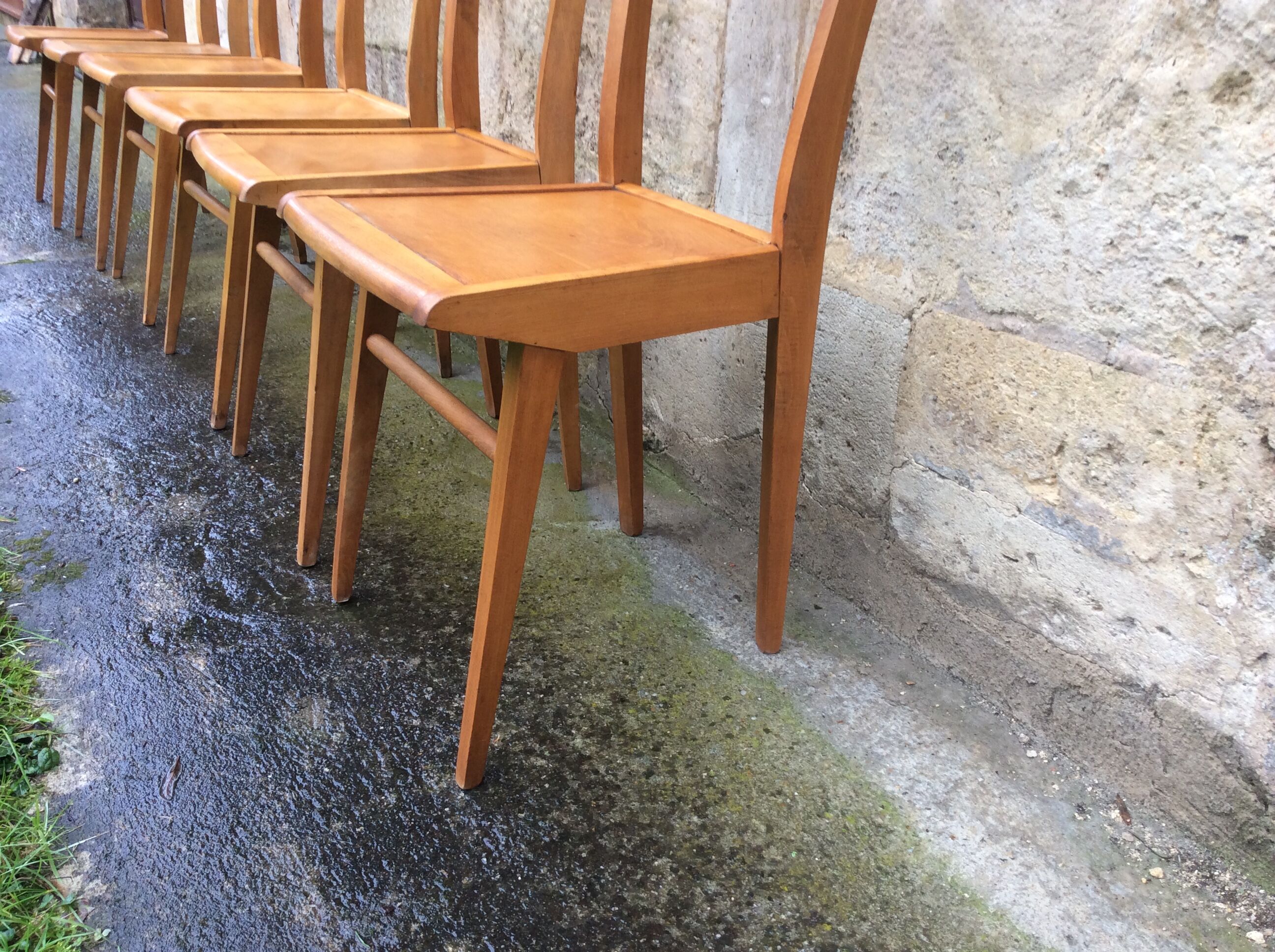 Set of 6 Bistro Stella Luterma chairs