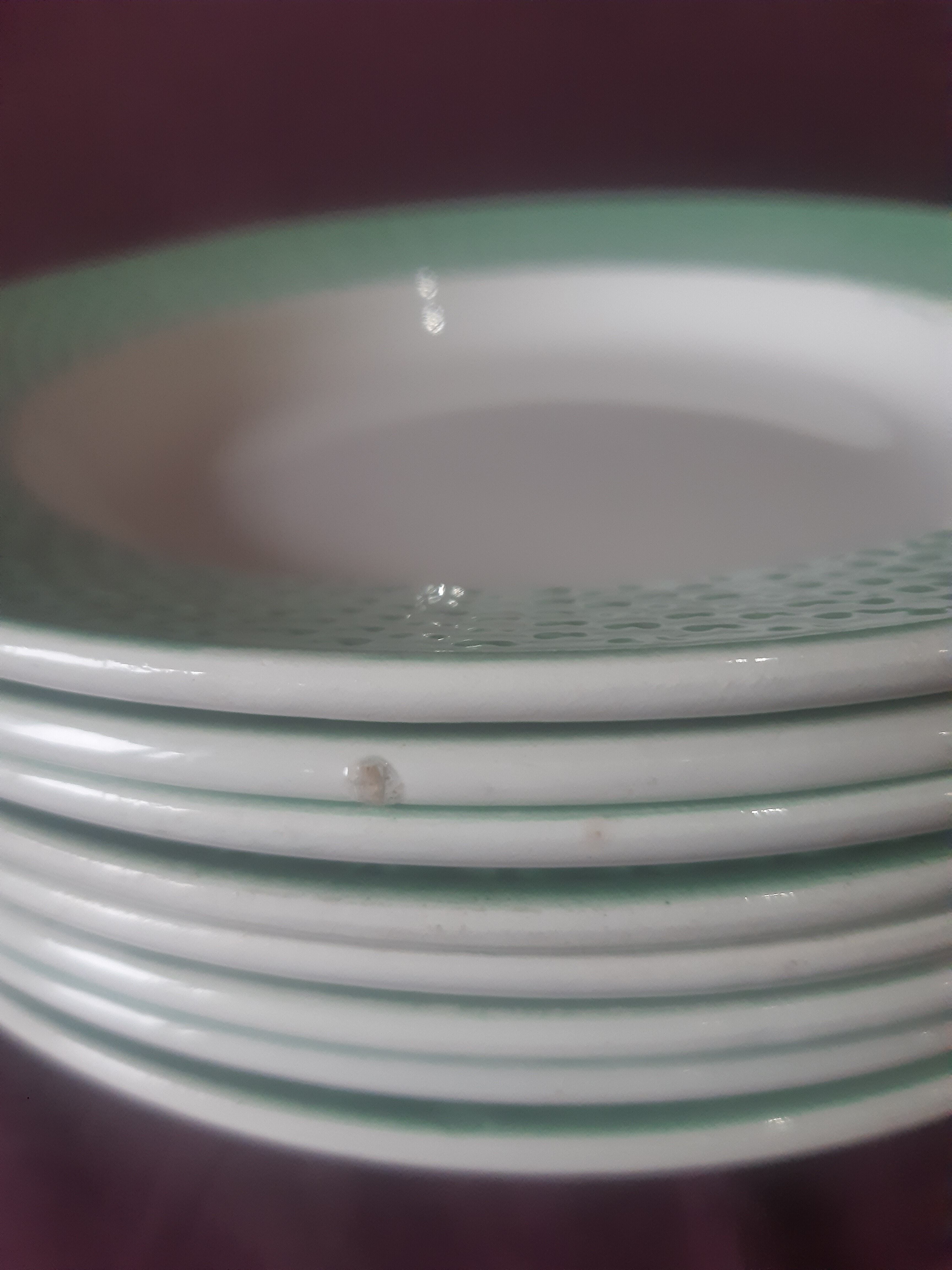 8 Digoin hollow plates