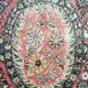 Qom / Ghoum carpet, coral, brown and beige, 100x170cm, Iran