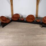 Canapé Illum Wikkelsø Apollo pour Ryesberg Møbler, Danemark 1970