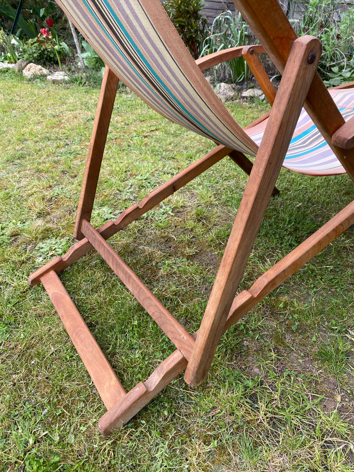 Vintage longue chair