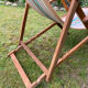 Vintage longue chair