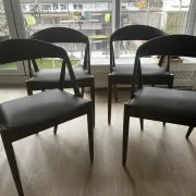 Set of 4 Kai Kristensen model 31 chairs