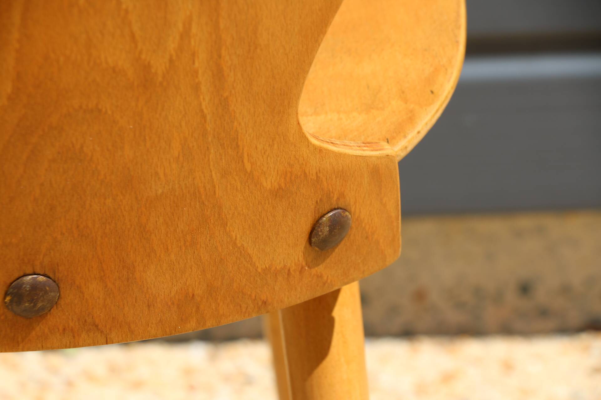 6 BAUMANN V2 chairs in light beech