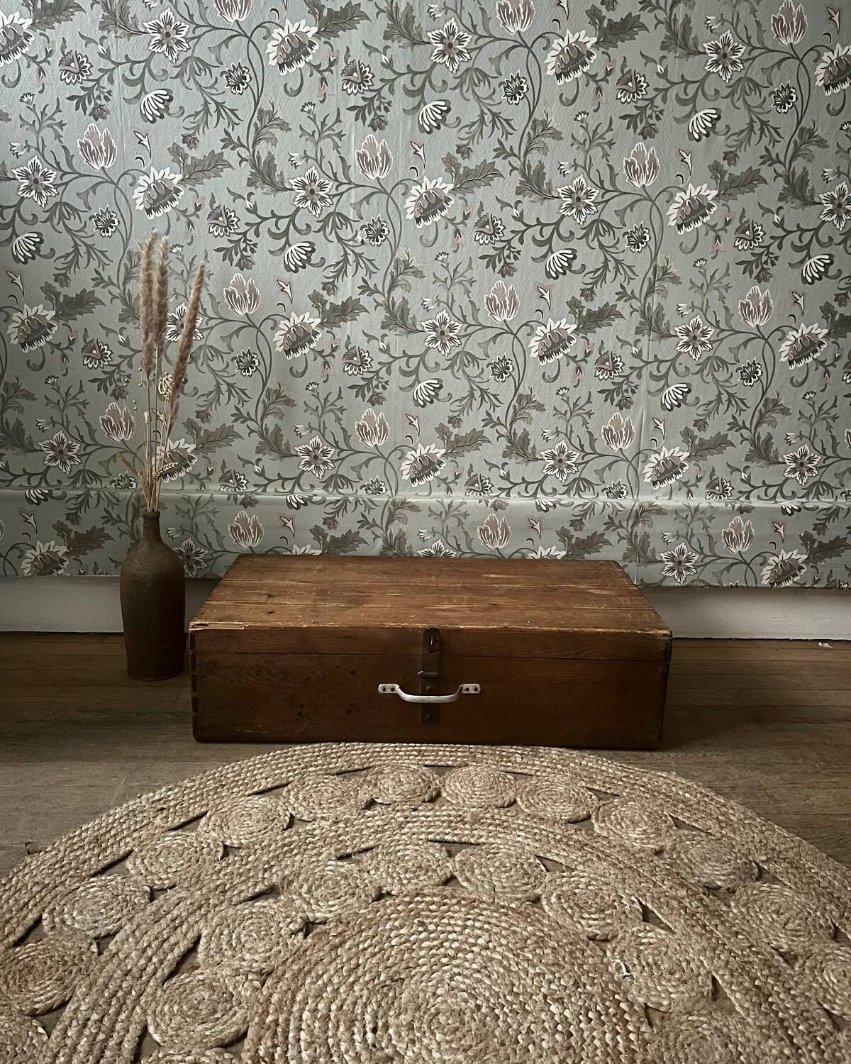 Coffre vintage de rangement