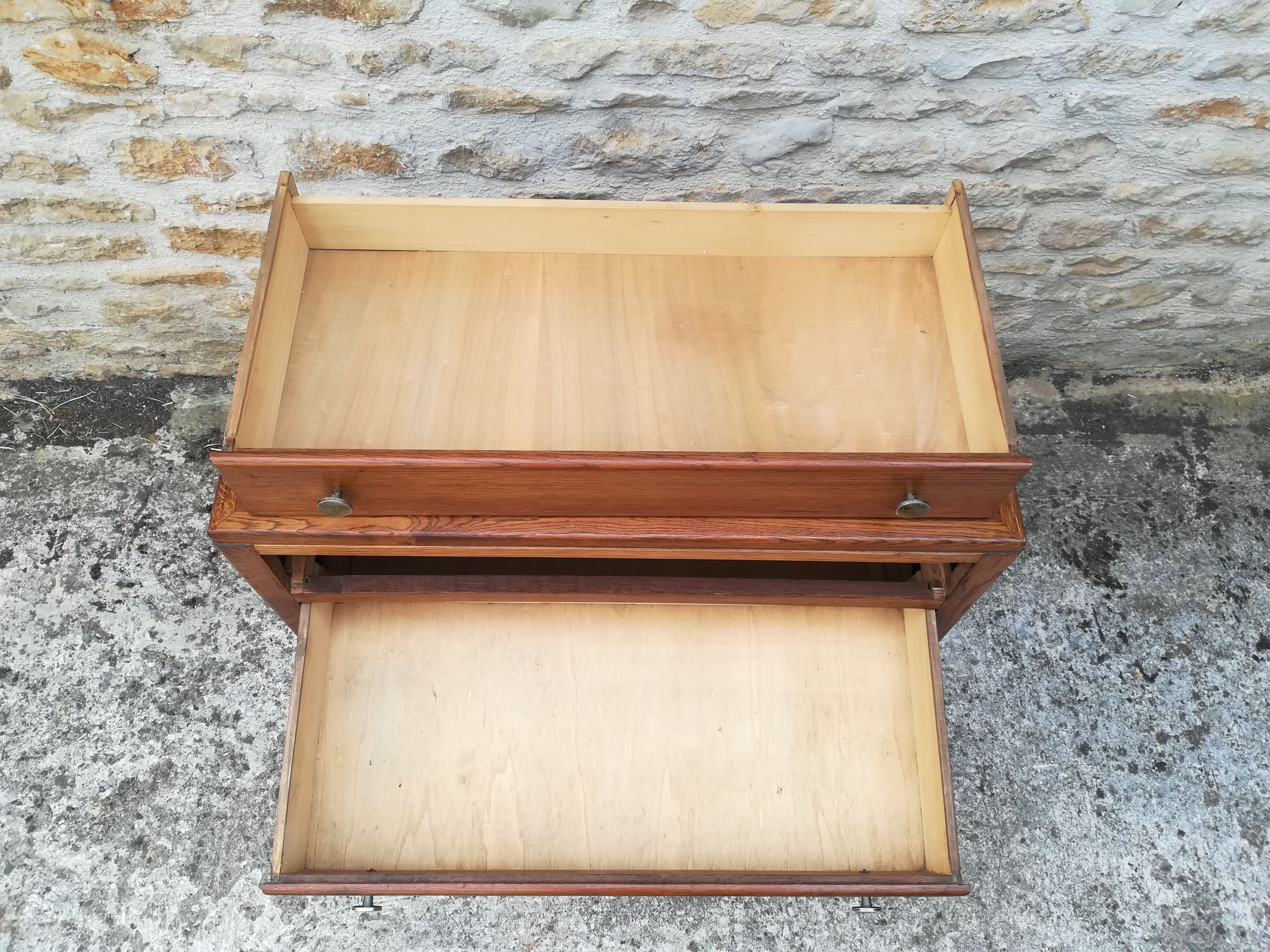 Vintage oak chest of drawers