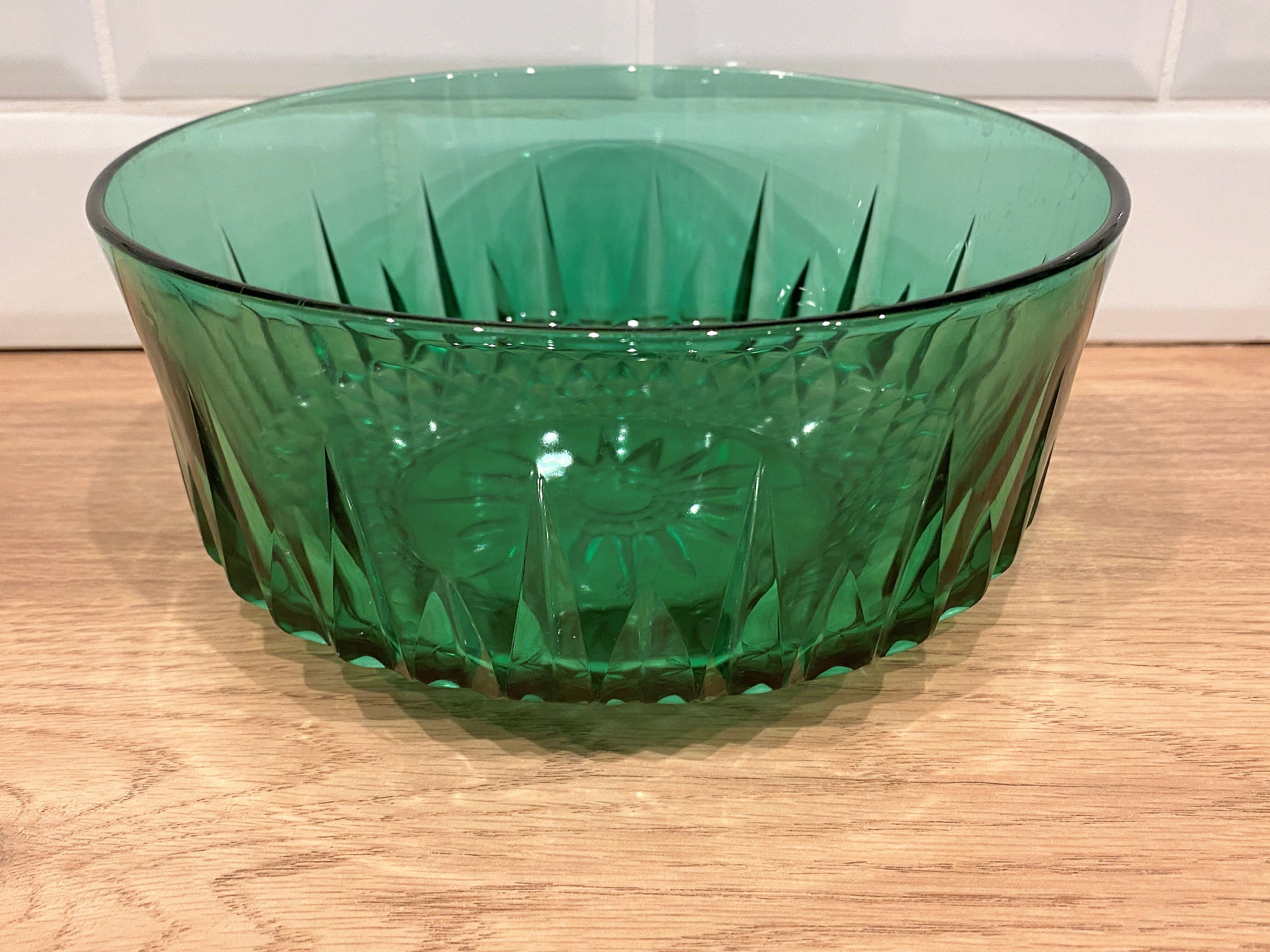 Arcoroc Green Dessert Service