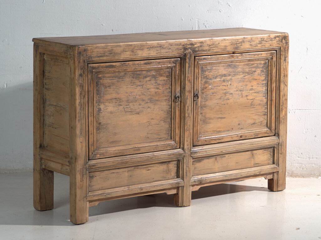 Antique pine wood sideboard – China, circa 1930