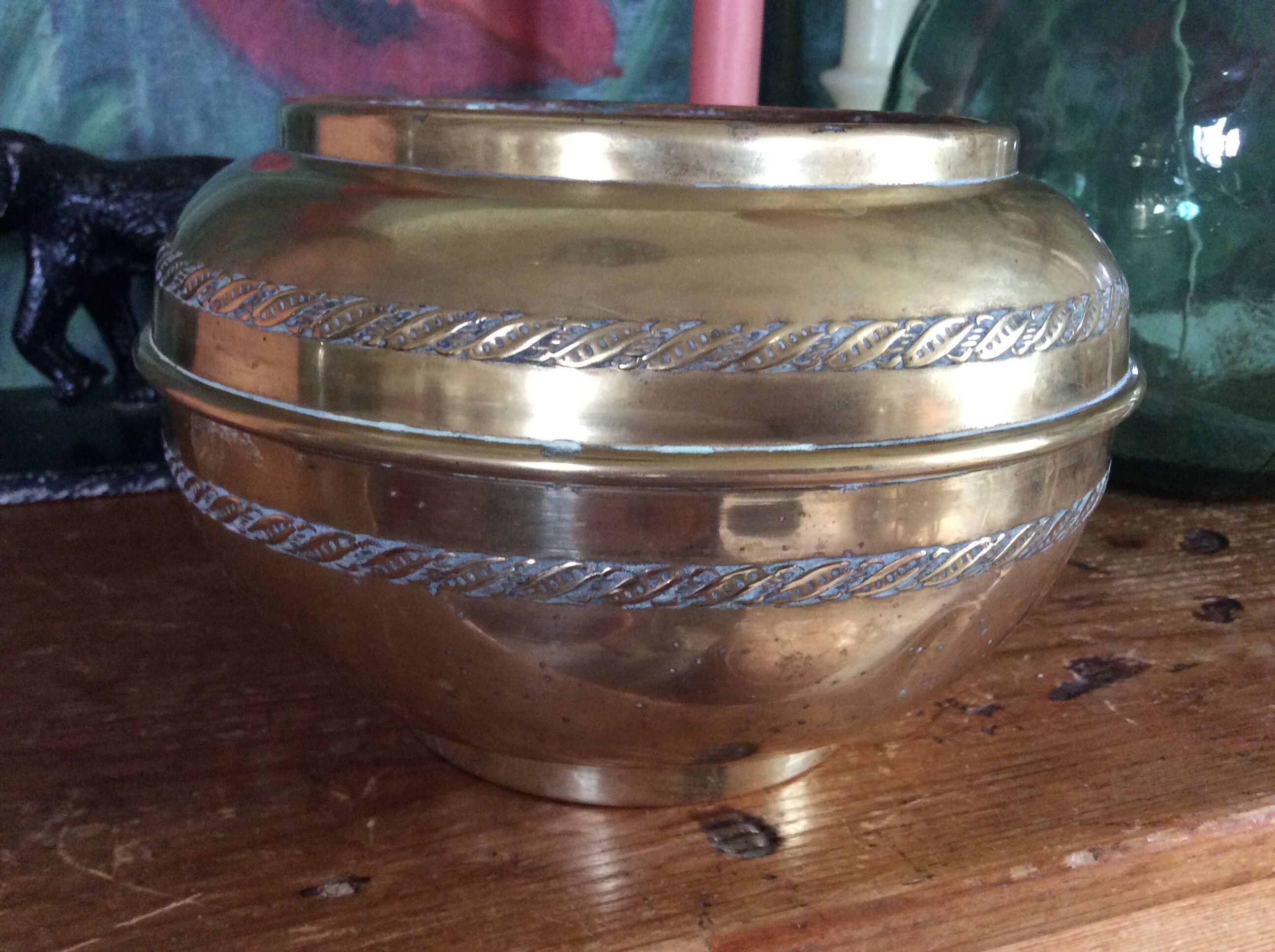 Copper pot cover