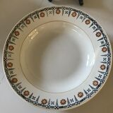 Set of 9 Saint Amand hollow plates