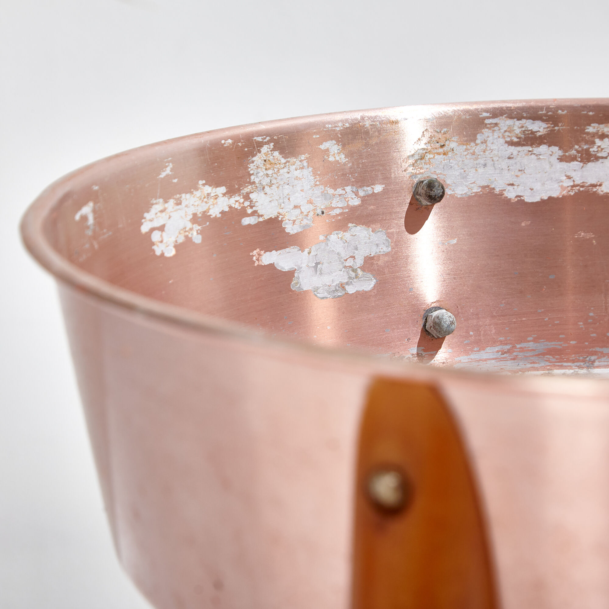 Aluminum plant holder on beech legs