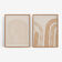 Pair of giclee prints, abstract wall art set of two, 50x70cm