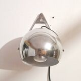 Vintage adjustable lamp - Space Age - Chrome metal - 1980s