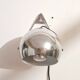Vintage adjustable lamp - Space Age - Chrome metal - 1980s