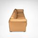 Canapé 3 places en cuir Duc de Mario Bellini pour Cassina années 1990