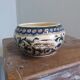 Hand painted Desvres style pot