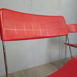 Set of 4 chairs V line Magis by Andries and Hiroko Van Onck