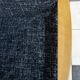 Black velvet-like fabric chairs in beech frame 1960s