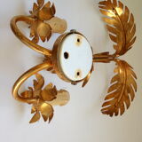 Vintage palm wall lamp