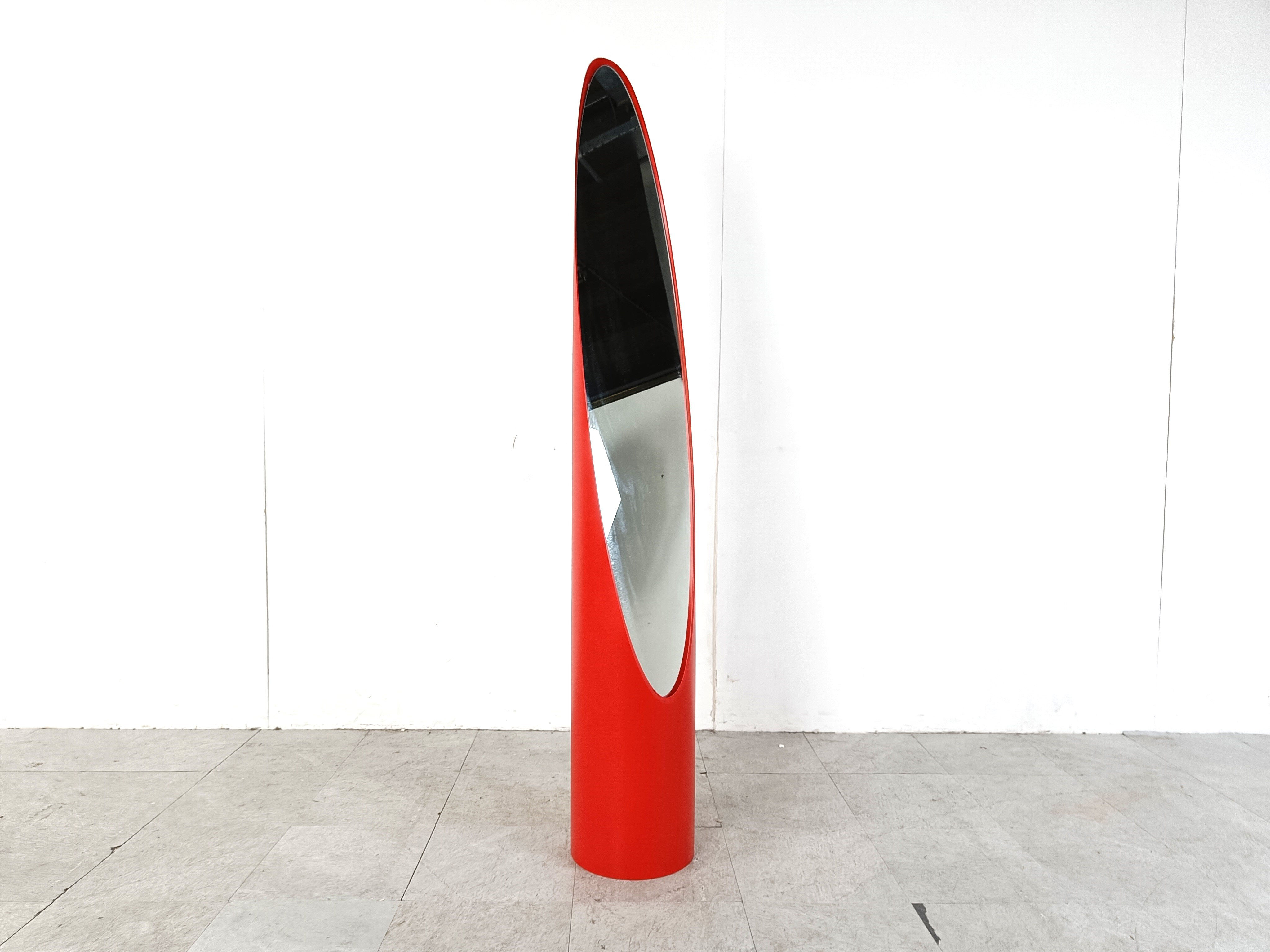 Unghia Mirror by Rodolfo Bonetto, Italy 1970s