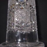Vase soliflore en cristal taillé Saint Louis