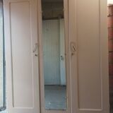 Pretty period Art Deco 3-door wardrobe