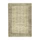 Handmade antique oriental beige carpet 208 cm x 303 cm