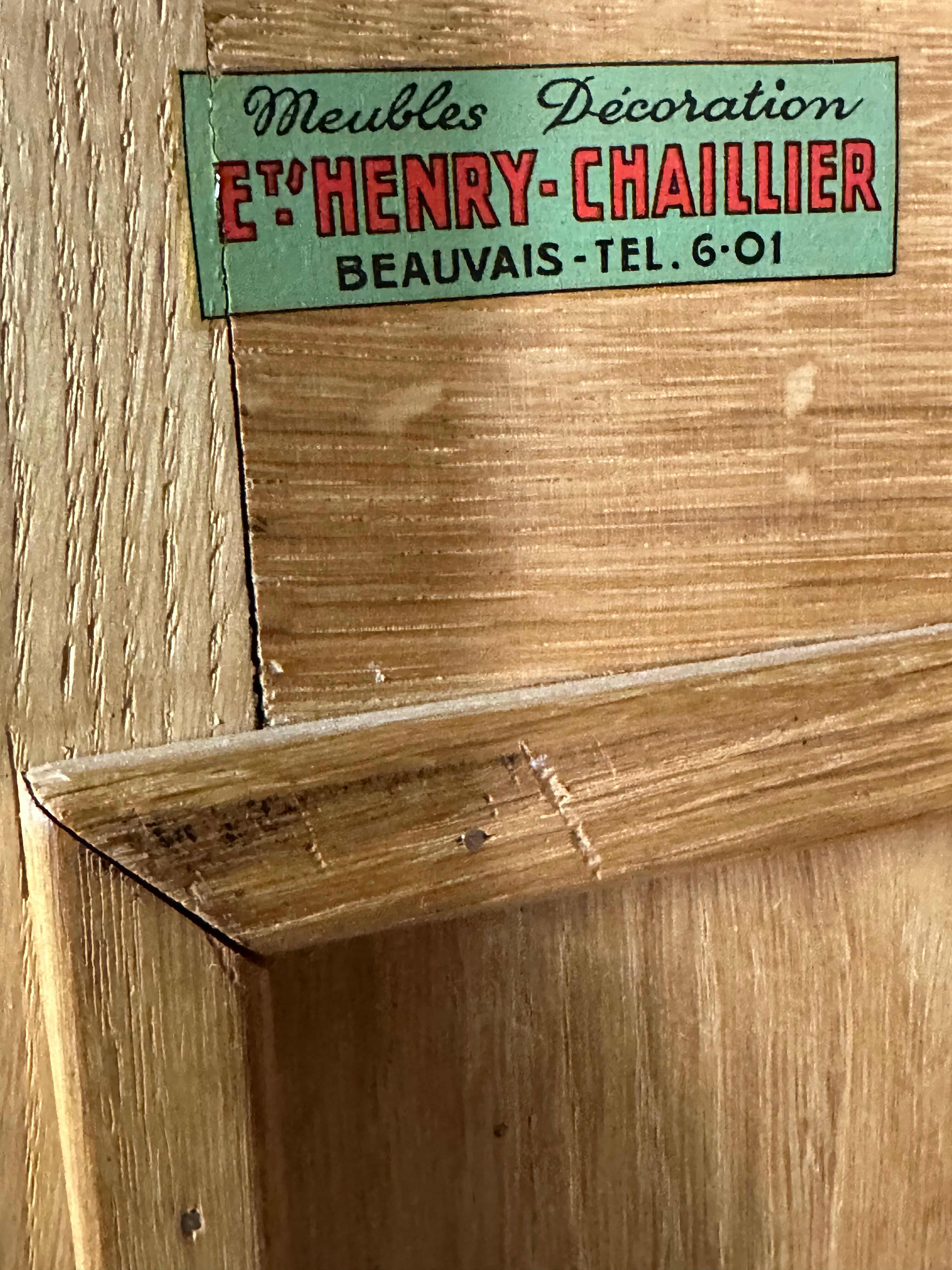 Vintage 1950 oak storage unit / secretary