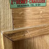 Vintage 1950 oak storage unit / secretary