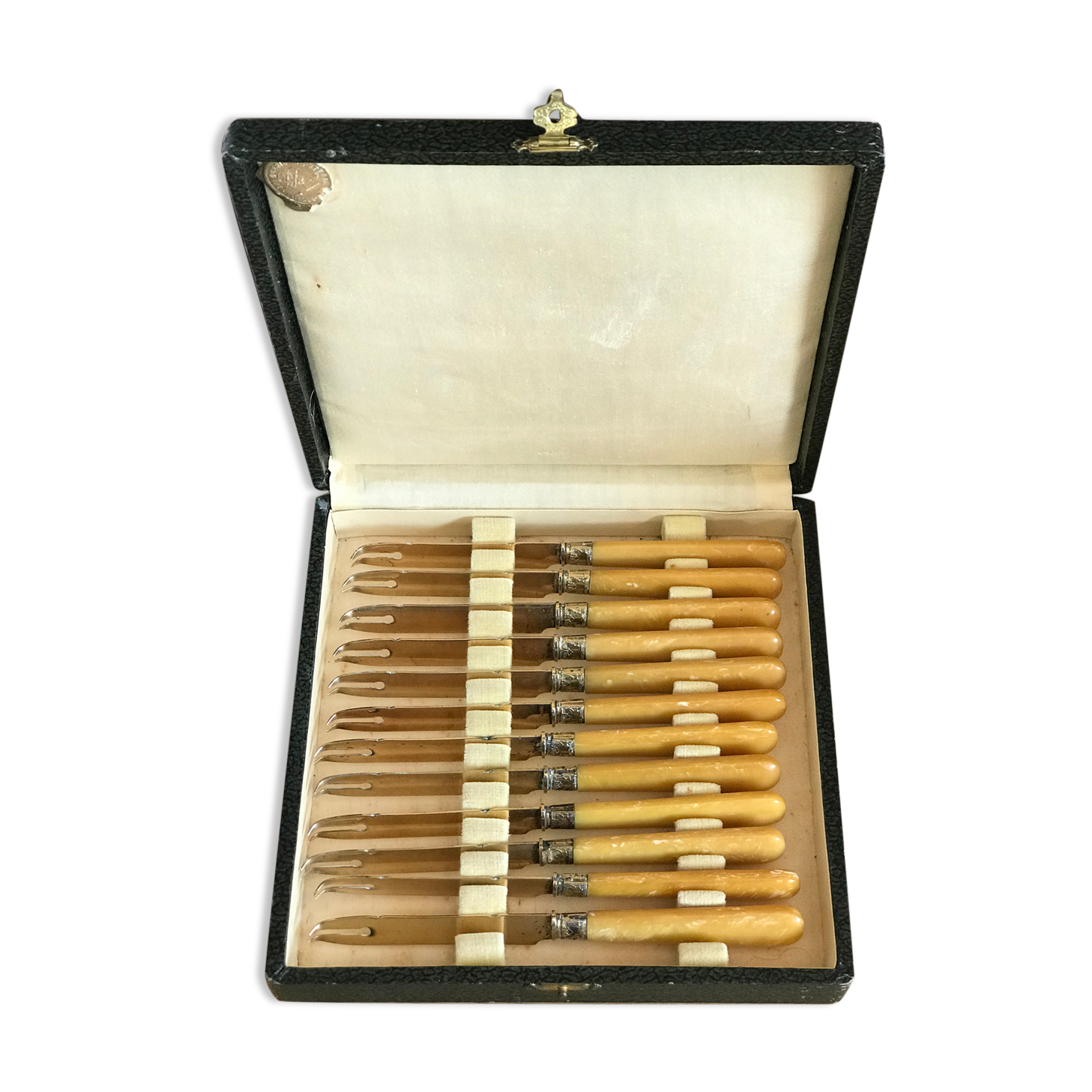 Antique cheese knives