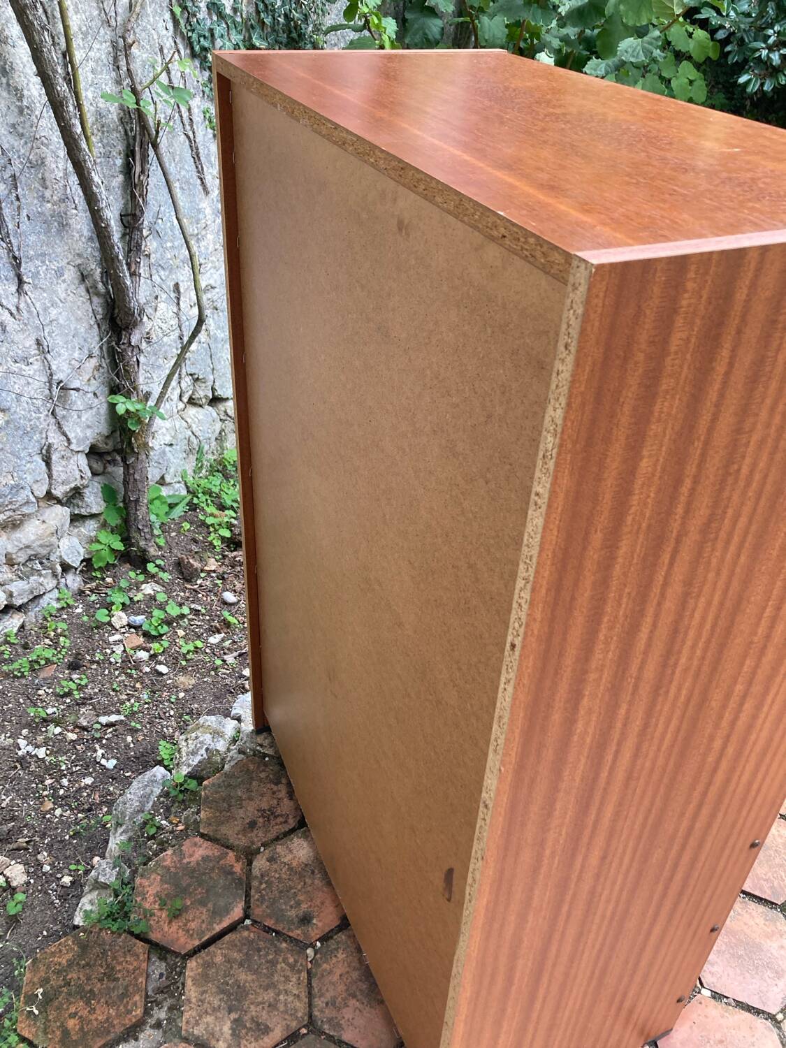 Vintage shoe cabinet