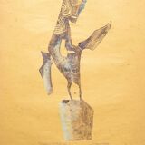 A. Staritsky, anthropomorphic form, lithograph