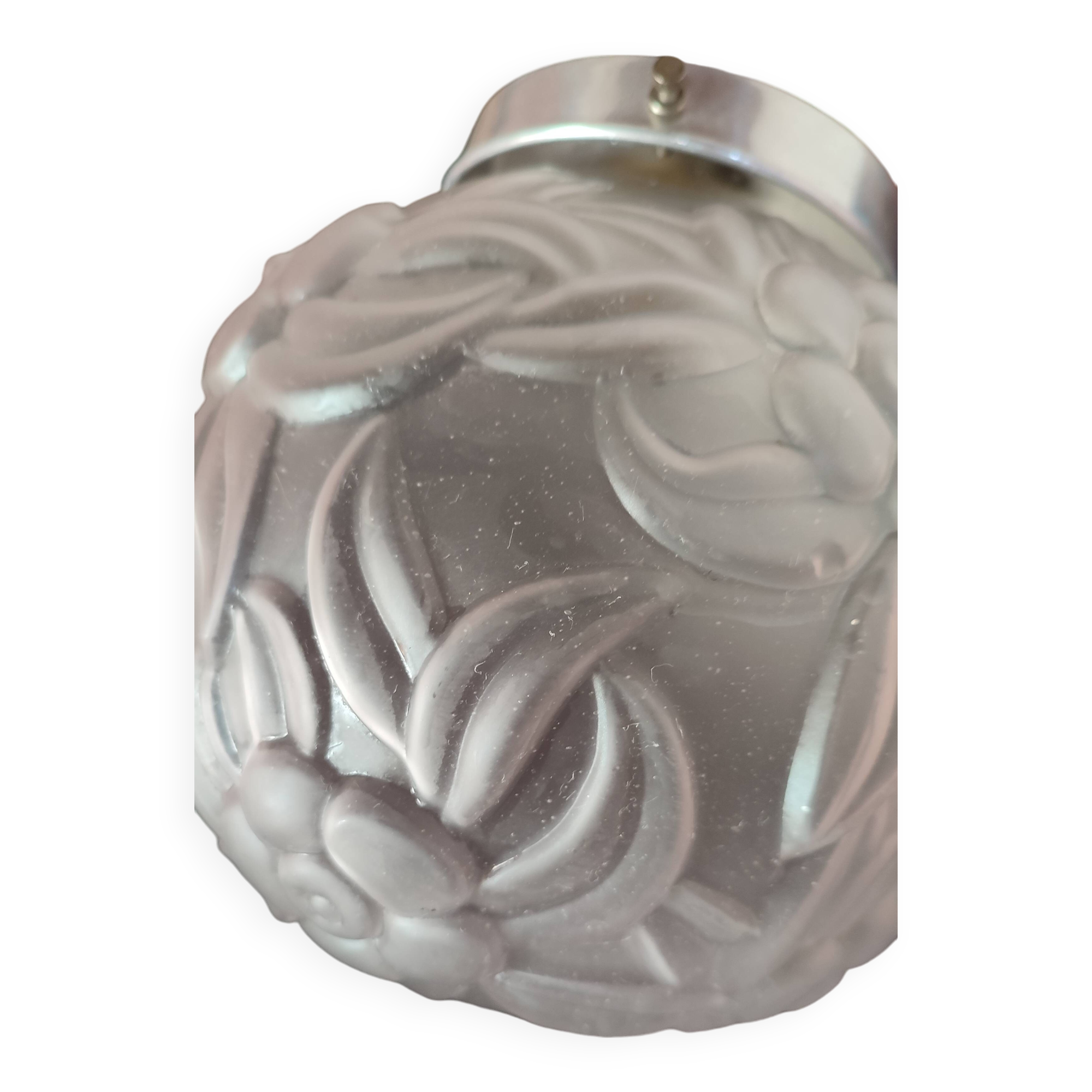 Art Deco ball pendant light