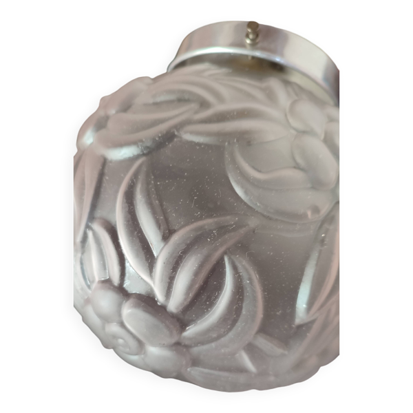 Suspension boule art deco