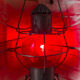 Red houseboat lamp