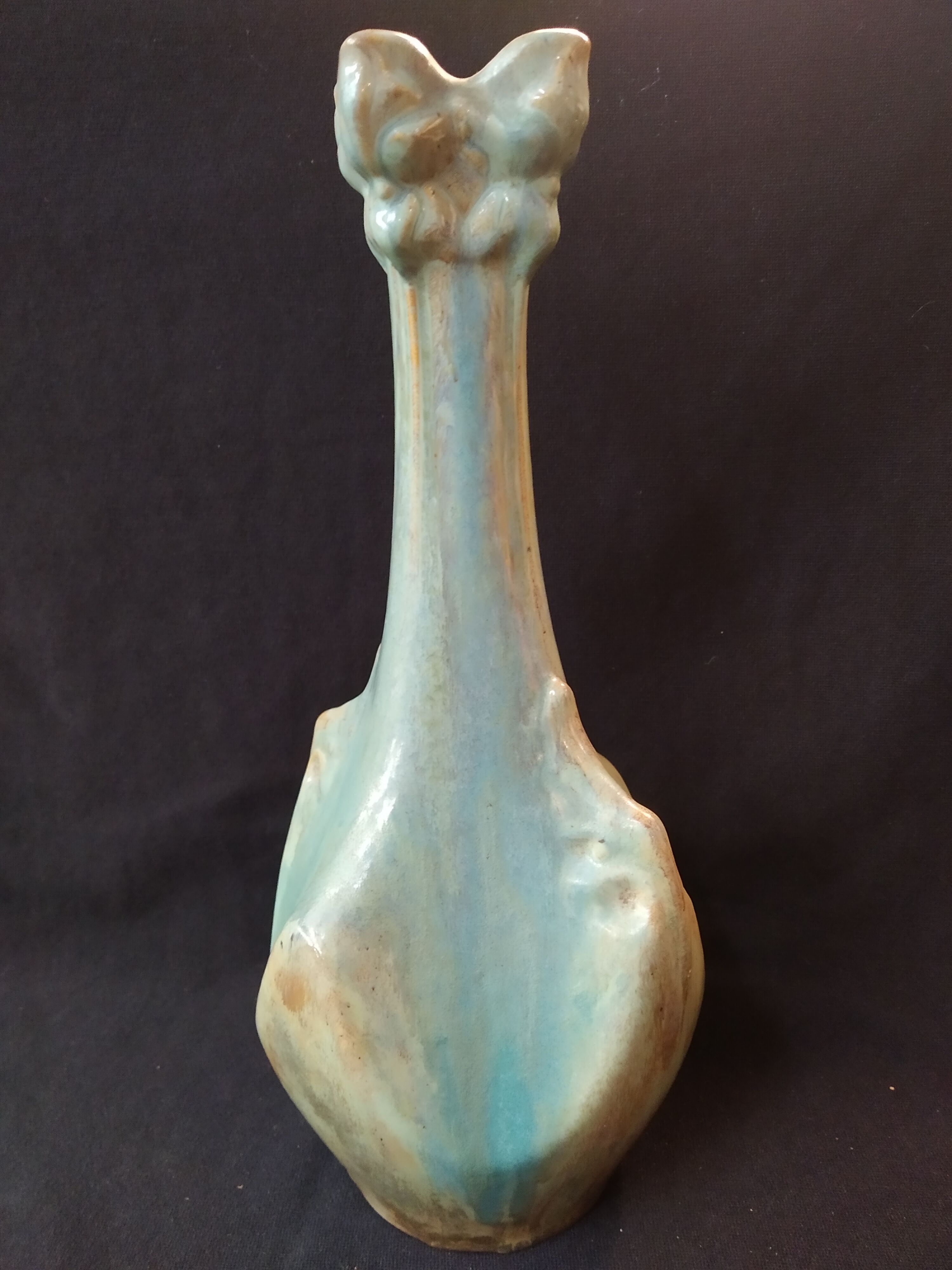 Pierrefonds art nouveau vase