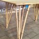 Rattan dining table