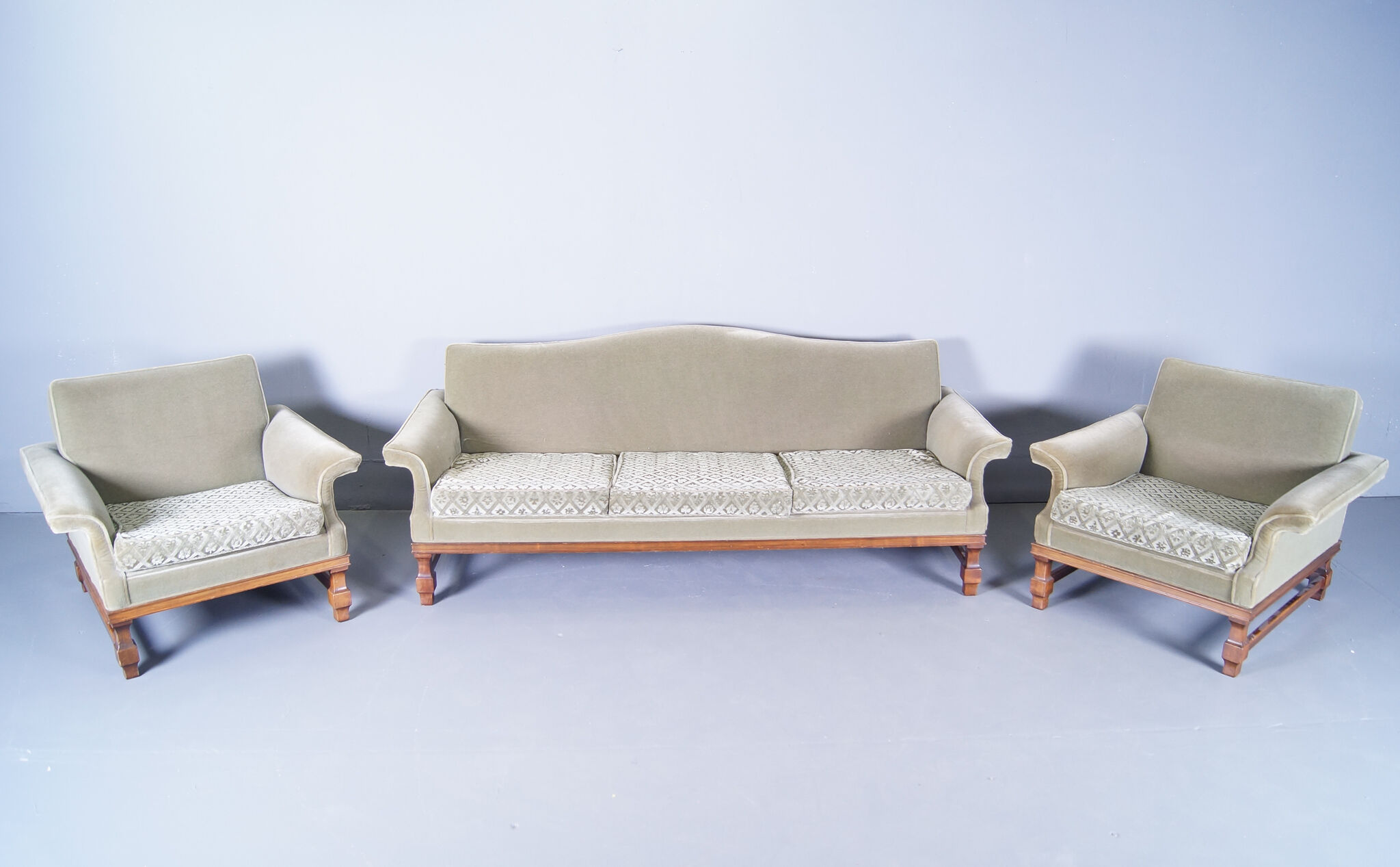 3 seater sofa & seating set - edwardian