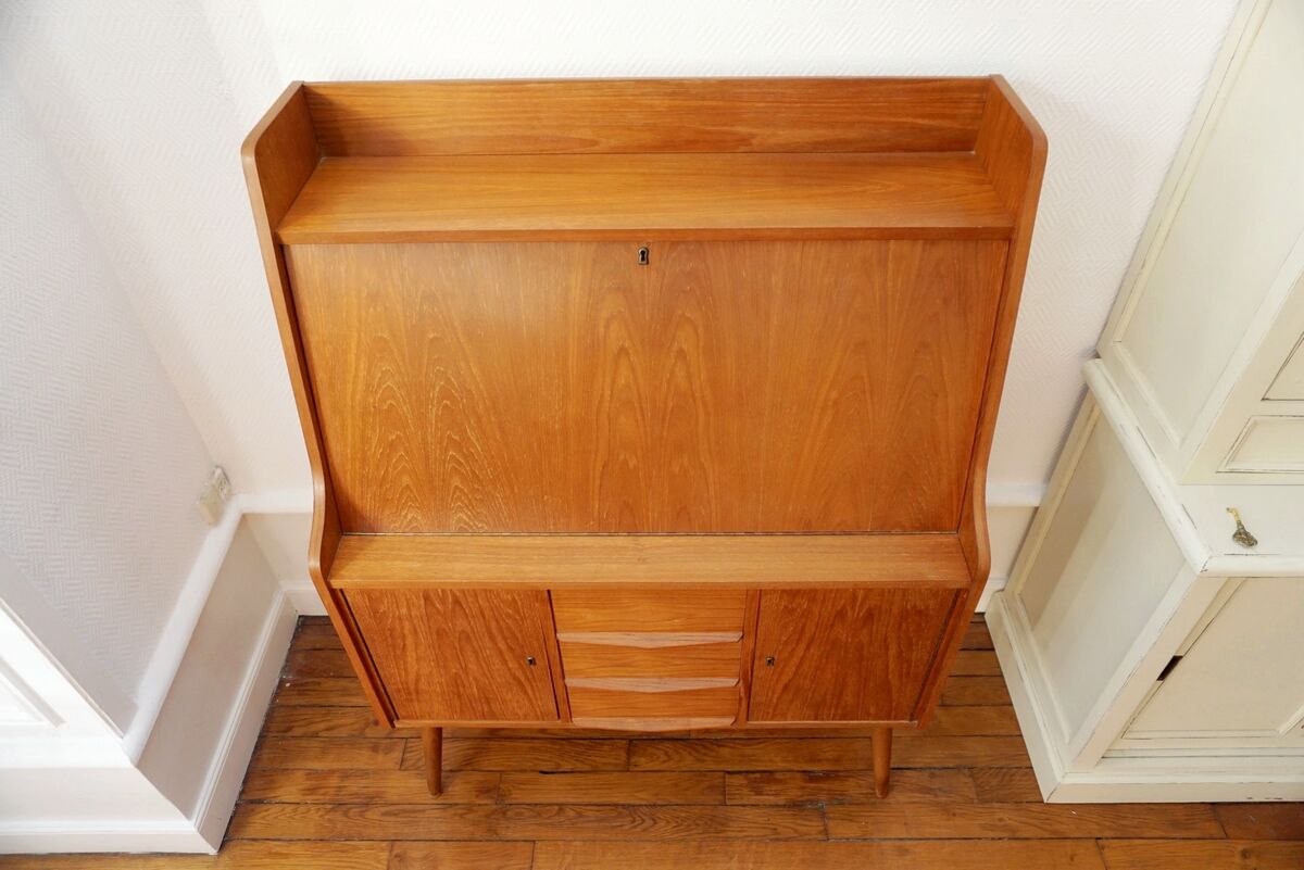 Secretary Scandinavian teak