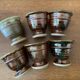 Pyrite stoneware coffee cups La Borne