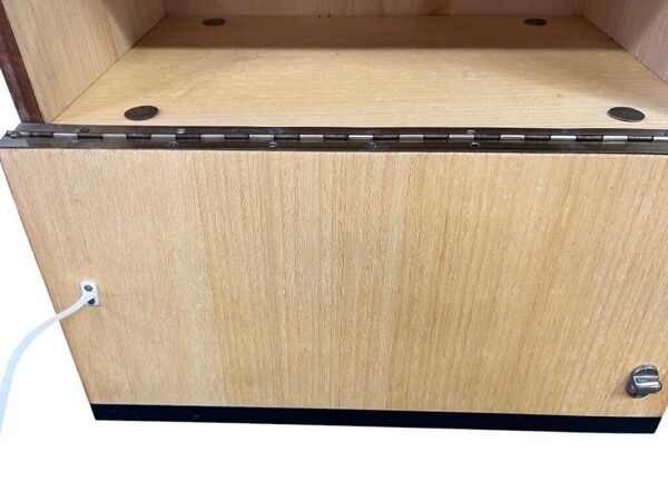 Set de 2 tables de chevet vintage / mini armoires