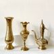 Vases soliflores laiton
