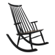 1960s Varjosen Puunjalostus beech rocking chair, Finland