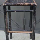Pair Of Vintage Stools In Painted Bamboo/Vintage Bar/20th Century Design