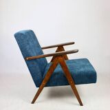 Vintage classic armchair like VAR grey - blue jeans