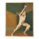 Swedish Oil on Canvas"The Discus Thrower" by Eric Elfvén,vintage and framed
